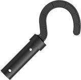 Pool Cleaner Hook Attachment, Black, Compatible with Robotic Pool Vacuums, Telescopic Pole Mount