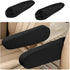 2PC Car Front Seat Armrest Covers,Universal Size Seat Arm Rest Cover,Flat Cloth Fabric Armrest Cover,Car Interior Accessories(1Pair) (Black)