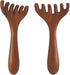 Head Massager Scalp 2 Pack, Protable Head Scratcher Massager for Relaxation & Stress Reduction, Wood Comb Gift for Mother, Sister and Lover