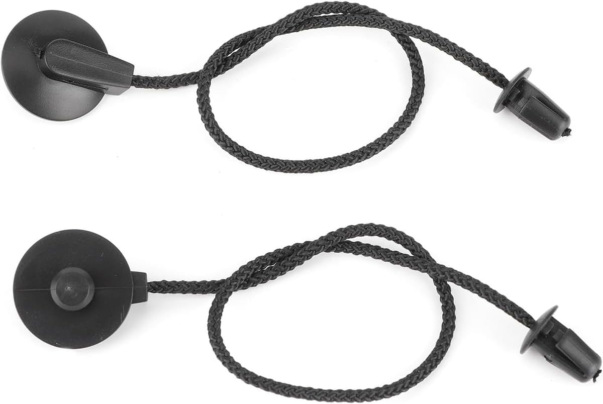 2PCS Parcel Shelf Fixing Cord, Parcel Shelf Fixing Strap, Car Parcel Shelf Cords Rear Parcel Shelf Strings for Focus MK3 2012-2017 Ford