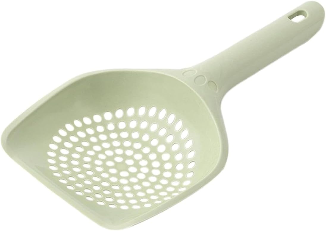 Cat Litter Scoop, Kitten Pooper Lifter, Non Stick Sifter Poop Cleaner Corner Shovel,Cat Feces Scoop, Cat Cleaning Supplies, A Variety Of Colors Available, Durable And Reliable (B)