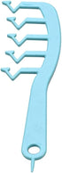 Z Shape Hair Slit Comb,Hair Fluffy Comb,Curly Bangs Styling Puff dressing, Curly Bangs Styling Volumizer Salon Women Home BarberSalon (A)