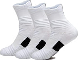 Basketball Socks Cushioned Thick Hiking Cycling Athletic Crew Socks for Men Women Boy