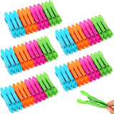 48 PCS Windproof clothespins Plastic clothespins for Clothesline Strong Grip Clothes Pegs for Indoor and Outdoor Clothesline Area Clothes Hanger Clip, Clothesline Hanger, Powerful Clothes Hanger