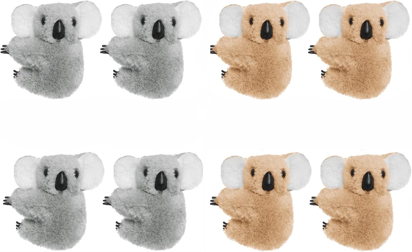 8pcs Koala Clips Pencil Topper Animal Pencil Toppers Birthday Party Supplies Koala Party Favors Gifts