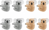 8pcs Koala Clips Pencil Topper Animal Pencil Toppers Birthday Party Supplies Koala Party Favors Gifts