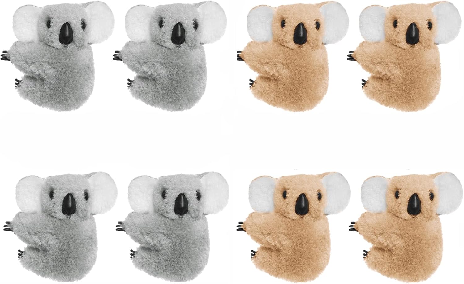 8pcs Koala Clips Pencil Topper Animal Pencil Toppers Birthday Party Supplies Koala Party Favors Gifts