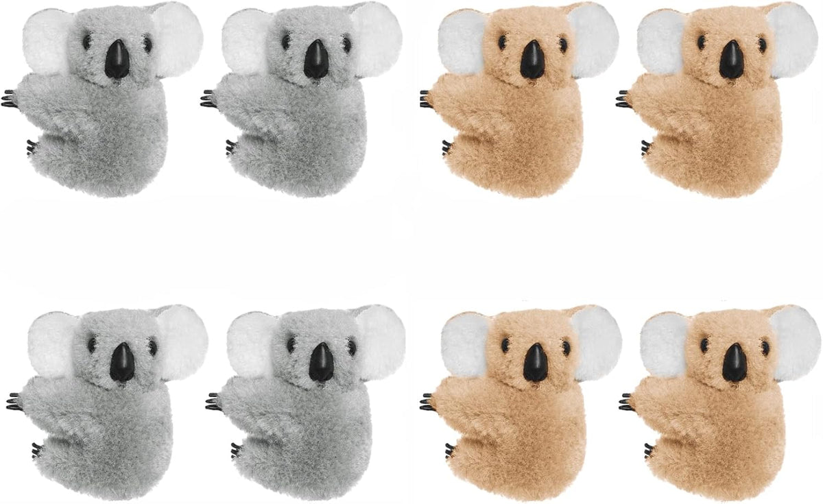 8pcs Koala Clips Pencil Topper Animal Pencil Toppers Birthday Party Supplies Koala Party Favors Gifts