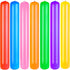 7 Packs Swimming Pool Floats Inflatable Sticks, 105cm Giant Pool Noodles Swimming Noodles, Thickened PVC Water Fun Games Float for Indoor/Outdoor Summer Pool Party