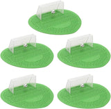 Urinal Screen Anti Odor Football Male Toilet Cleaner Splash Guards Soccer Goal Filter Mats Green 5PCS Urinal Screen Urinal mats Urinal Sieve Football Male Toilet Cleaner Soccer Goal Filter Mat