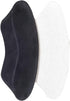 Soft Sponge Heel Inserts for Pain Relief Breathable Sponge Heel Pads for All-Day Comfort Non-Slip Sponge Heel Pads for Enhanced Fit Versatile Heel Pads for Men and Women (Black)