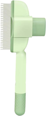 Pet Products Self Cleaning Cat Comb Floating Hair Artifact Knot Removes Pet Hair Comb Long Hair Cat Dog Row Comb Pet Hair Removal Comb Flea Comb, Cat Grooming Brush (B)