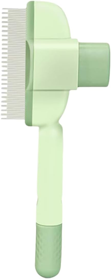 Pet Products Self Cleaning Cat Comb Floating Hair Artifact Knot Removes Pet Hair Comb Long Hair Cat Dog Row Comb Pet Hair Removal Comb Flea Comb, Cat Grooming Brush (B)