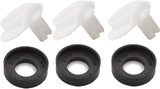 3PCS 101237 OEM for Moen Cup Seal & Diverter Gate for Plumbing Fixture or Faucet, 3800 Tub Spout Replacement Part