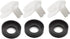 3PCS 101237 OEM for Moen Cup Seal & Diverter Gate for Plumbing Fixture or Faucet, 3800 Tub Spout Replacement Part