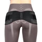 Sacroiliac SI Joint Hip Belt for Sciatica, Lower Back, Leg & Pelvic Pain Relief - Adjustable Sacroiliac Belt Support Brace for Women and Men (Black)