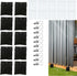10 Pack Outdoor Curtain Weighted Blocks, 15 oz Outdoor Curtain Sandbag Weighted Bags, Curtain Bottom Weighted Bag Retainer Clips for Outdoor Curtains Gazebo Tent Tablecloths