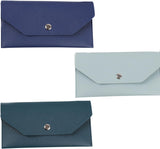 3PCS Leather Cash Envelope Wallet, Reusable Cash Envelope Wallet for Travel and Budgeting