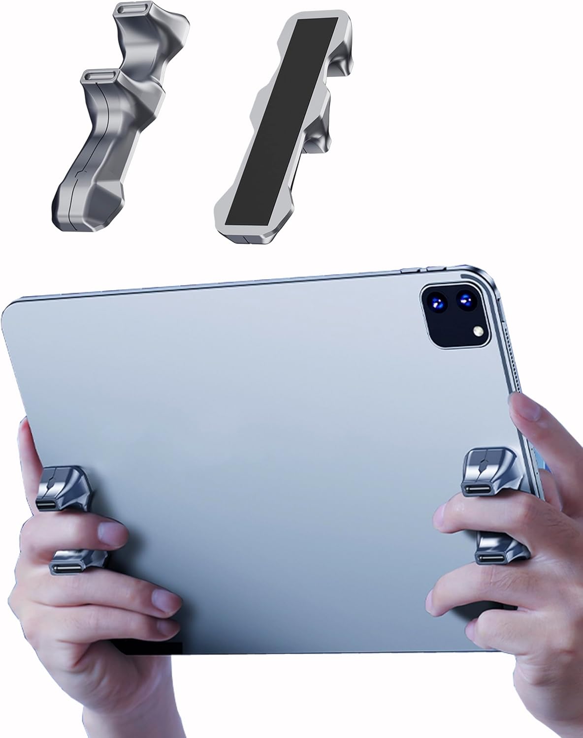 Gaming Handle for iPad, Anti-Slip Silicone Gamepad Grip, Tablet Game Controller for PUBG/Knives Out/Rules of Survival