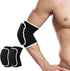 1 Pair of Elbow Pads with Thickened Spongy Pads Breathable Elbow wrap arm Support Fitness tendinitis Support Strap for Weight Lifting, Golf, Tennis, Dance - Non-Slip Design