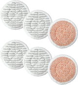 6 Pack Upgraded S7000 Pads Replacement Steam Mop Pads Compatible with Shark S7000AMZ S7001 S7001TGT S7000 Series Mop Pads, Steam & Scrub All-in-One Hard Floor Steam Mop