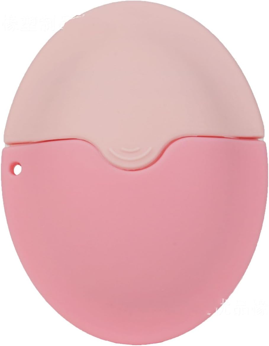 Sunscreen Applicator Silicone Sunscreen Lotion Applicator Refillable Sunscreen Cream Bottle Lotion Applicator for Travel Hiking Swimming 1PCS (Pink)