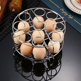 Stainless Steel Stackable Egg Steamer Rack for Instant Pot 5/6/8 Qt, 304 Food-Grade Cooking & Cooling Trivet, 2-Pack Kitchen Accessories