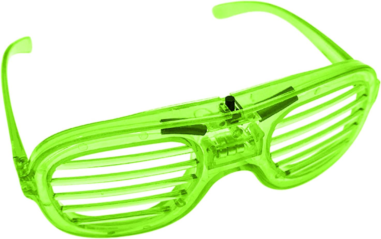 Light up El Wire Neon Rave Glasses Glow Flashing LEDs Sunglasses Costumes for Party Halloweens