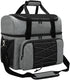 Bowling Bag for 2 Balls Portable Bowling Tote Bag with Padded Ball Holder for Double Ball and Pair of Bowling Shoes up to Mens 16
