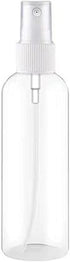 4-Piece Portable PET Plastic Spray Bottles for Essential Oils, Perfumes, and Household Mixtures