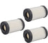 Zewool 3 Pack 100-222 Air Filter Replaces Tecumseh 35066, 63087A, ECV100; Fits Tecumseh ECV100, LEV90, LEV100, LEV115, OVRM60 and TC300, ECV, LEV115, ECV120, H30, 35 & TVS Series Engines