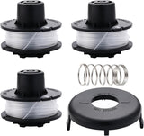 3Pack 88175 Trimmer Line Replacement Spool, 0.065" x 30Ft, Fits Toro 51256, 51301, 51302, 51303, 51304, 51305, 51307, 51308, 51309, 51324, 51326, 51331, 51332, for 10"-15" Electric String Trimmers