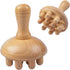 Wooden Mushroom Shape Massager | Manual Wood Therapy Massage Tool, Anti Cellulite, Maderoterapia, Lymphatic Drainage, Relief Muscle Tension, for Full Body Use