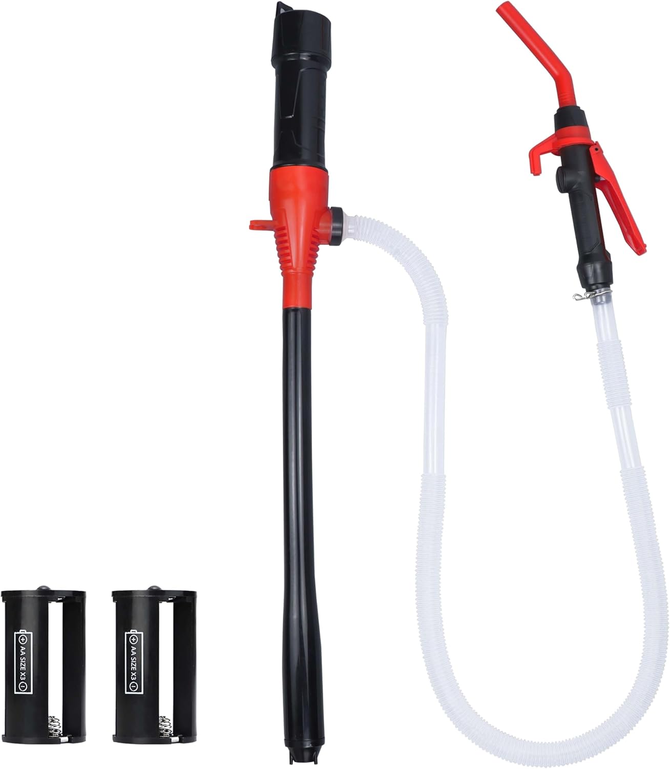 Portable Power Siphon Pump for Gas, Battery Operated Fuel Transfer Pump, 3.5GPM Flow, Diesel Oil Extractor - Ideal Gasoline Transfer Pump