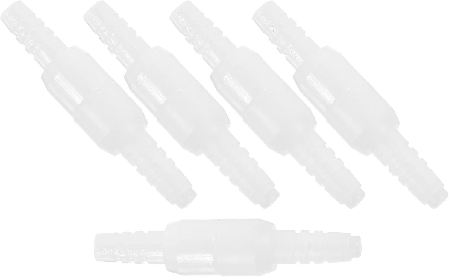 5Pcs White Oxygen Tubing Swivel Connector Supply for Home Oxygen,360 Degree Swivel,Avoid Tube Tangles,Oxygen Concentrator Accessories,Oxygen Therapy Products,Alternative Medicine