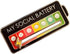 MY SOCIAL BATTERY Enamel Mood Conversion Lapel Pin Badge Funny Social Battery Indicator, 7 Days Mood, Cute, Creative Expression Pin Brooch