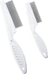 2 PCS flea Comb for Dogs and Cats - Promotes Hair Growth and Removes Loose Hair, Knots