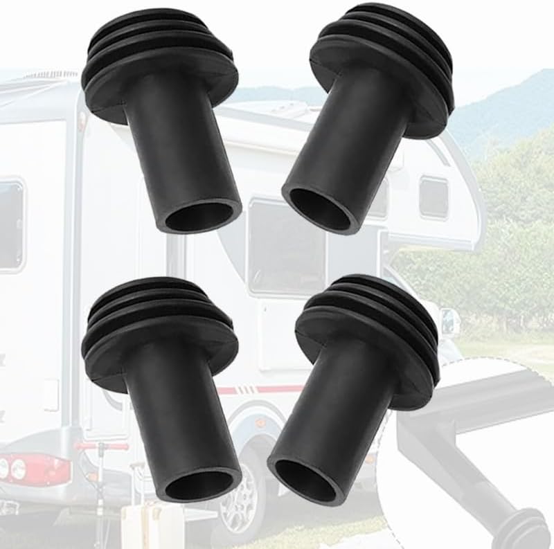 4Pcs Rv Gutter Spout Cover,RV Cover from Gutter Spout Damage,RV Cover Rescue RV Gutter Spout Cover System,RV Rain Gutter Extension Cover,Rain Gutter Spout Cover System for RV Camper Cover Protector