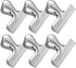 6 Pack Bag Clips, Stainless Steel Chip Clip, Chip Clips Bag Clips Food Clips, Bag Clips for Food, Heavy Duty Air Tight Seal Kitchen Clips Snack Clips Food Bag Clamp Clips