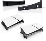 Horizontal Stand for New PS5 Slim Console, Base Holder Accessories for PS5-Slim Disc & Digital Edition Bracket (Black)