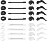 16 Pairs Eyeglasses Retainers, Premium Silicone Anti-Slip Eyeglass Holder, Comfort Ear Grip Hooks Protectors for Spectacle Sunglasses Reading Glasses Eyewear1