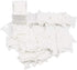 NEWMAY Plastic Floss Bobbins for Cross Stitch Embroidery Cotton Thread Craft DIY Sewing Storage, Thread Cards, Friendship Bracelet Bobbins, 120 Pieces, White