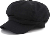 Newsboy Cap Ivy Cap Plain Cabbie Visor Beret Gatsby Ivy Caps for Women Newsboy Cap Lightweight Summer Prime Gatsby Cap Driving Hats Ivy Hat Adjustable Beret Cotton