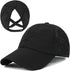 Womens Criss Cross Ponytail Baseball Cap Adjustable Messy Bun Mesh Quick Drying Hat