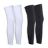 4 Pieces Compression Leg Sleeve Full Length Leg Sleeves Sports Cycling Leg Sleeves for Men Women, Support for Knee, Thigh, Calf, Running, Basketball