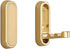 Brushed Gold Foldable Towel Hooks for Bathroom 2 Pack,Wall Hooks for Hanging Heavy Duty Coat Robe Purse Hooks, Foldable Hooks Storage Solution for Bathroom,Closet,Entryway,Pool (2, Brushed Gold)