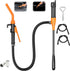 Portable Power Battery Pump, 2025 Upgrade Portable Fuel Transfer Pump Battery Operated Electric Siphon Pump for gasoline, Gas Pump for Gas Can Fuel Diesel Water Transfer