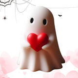 Ghost Figurine Ghost Decor, Spooky Resin Middle Finger Statue, Cute Decoration for Gift Props Tabletop Home Decor Best Gifts for Anniversary Weddings New Year