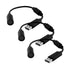 Replacement Dongle USB Controller Breakaway Cable Cord Game Controller Adapter for Xbox 360 PC Wired Controller Rock Band and Guitar Hero - Black (3 Pack)