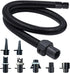 Paddle Board Pump Adapter Hose, Sup Pump Adaptor Hose Kit with 7 Air Valve Nozzles, Electric Air Pump Accessories Fit for Inflatable Stand Up Paddle Board/Boat/Tent/Pool/Mat
